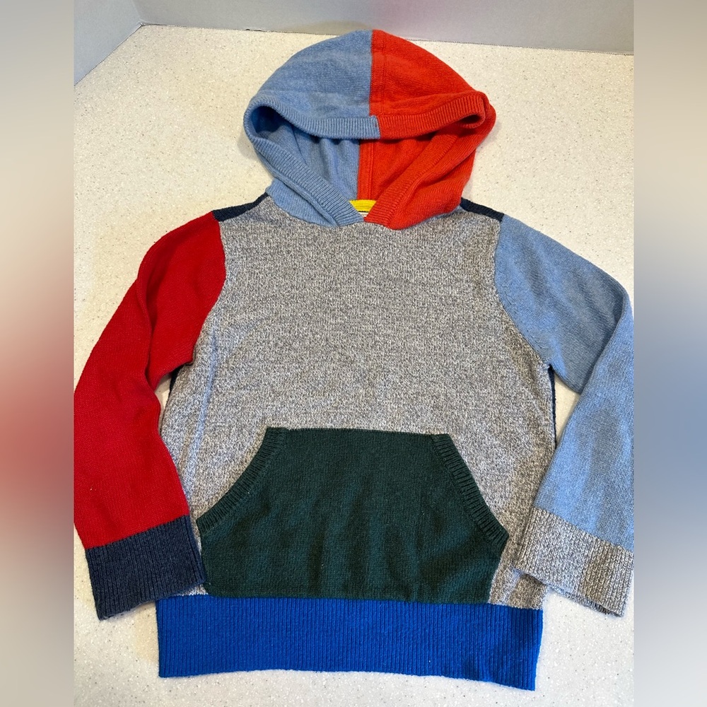 GAP Colorblock Hoodie Sweater in Red, Light Blue, Gray, Navy, Green, Royal Blue